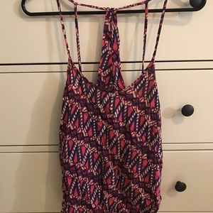 topshop strappy tank top